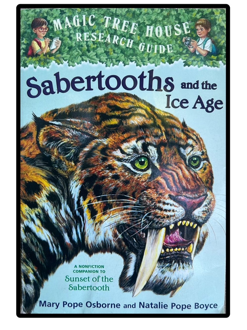 BUNDLE & SAVE 🌳Magic Treehouse Research Guide Sabertooths and the Ice Age
